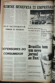 Página do jornal Unitário de outubro de 1972
