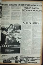 Página do jornal Unitário de outubro de 1972