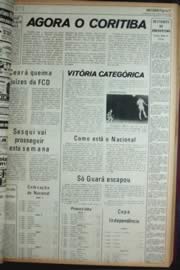 Página do jornal Unitário de outubro de 1972