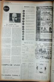Página do jornal Unitário de outubro de 1972