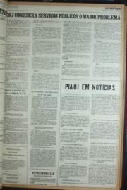 Página do jornal Unitário de outubro de 1972