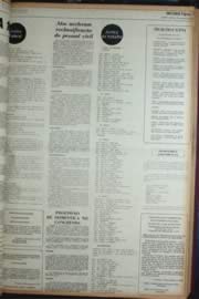 Página do jornal Unitário de outubro de 1972