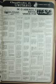 Página do jornal Unitário de outubro de 1972