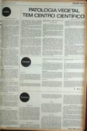 Página do jornal Unitário de outubro de 1972