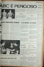 Página do jornal Unitário de outubro de 1972