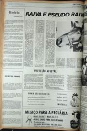 Página do jornal Unitário de outubro de 1972