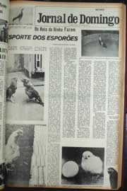 Página do jornal Unitário de outubro de 1972