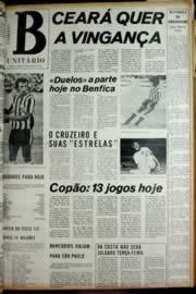 Página do jornal Unitário de novembro de 1972