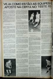 Página do jornal Unitário de novembro de 1972