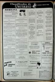 Página do jornal Unitário de novembro de 1972