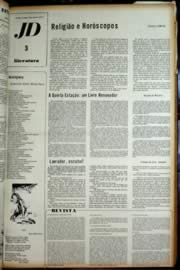 Página do jornal Unitário de novembro de 1972
