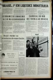 Página do jornal Unitário de novembro de 1972
