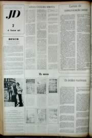 Página do jornal Unitário de novembro de 1972