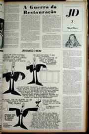 Página do jornal Unitário de novembro de 1972