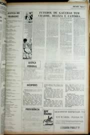 Página do jornal Unitário de novembro de 1972