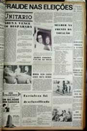 Página do jornal Unitário de novembro de 1972
