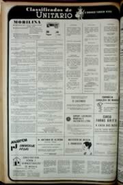 Página do jornal Unitário de novembro de 1972