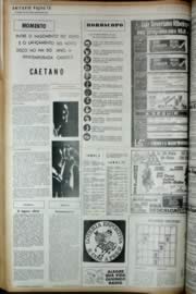 Página do jornal Unitário de novembro de 1972