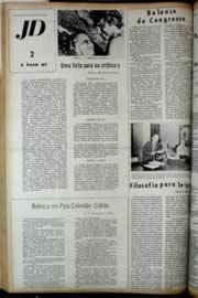 Página do jornal Unitário de dezembro de 1972
