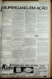 Página do jornal Unitário de dezembro de 1972