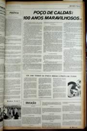 Página do jornal Unitário de dezembro de 1972