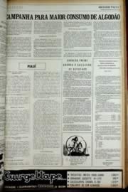 Página do jornal Unitário de dezembro de 1972
