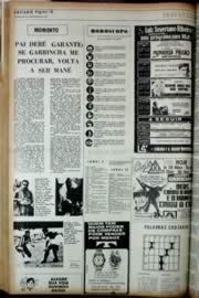 Página do jornal Unitário de dezembro de 1972