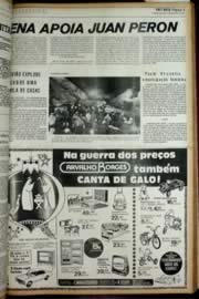 Página do jornal Unitário de dezembro de 1972