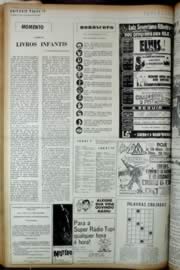 Página do jornal Unitário de dezembro de 1972