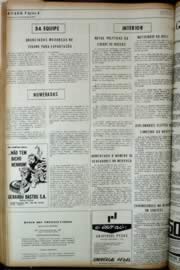Página do jornal Unitário de dezembro de 1972