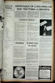 Página do jornal Unitário de dezembro de 1972