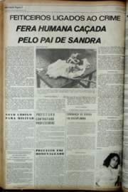 Página do jornal Unitário de dezembro de 1972