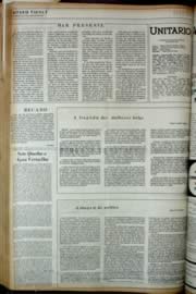 Página do jornal Unitário de dezembro de 1972