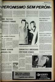 Página do jornal Unitário de dezembro de 1972