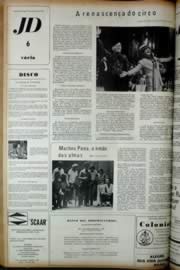 Página do jornal Unitário de dezembro de 1972
