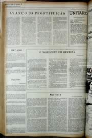 Página do jornal Unitário de dezembro de 1972