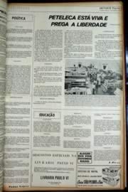 Página do jornal Unitário de dezembro de 1972