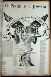 Página do jornal Unitário de dezembro de 1972