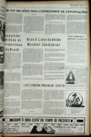 Página do jornal Unitário de dezembro de 1972