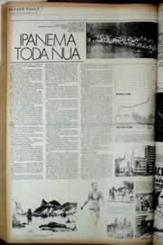 Página do jornal Unitário de dezembro de 1972