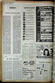Página do jornal Unitário de dezembro de 1972