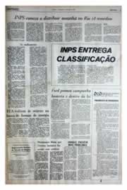 Página do jornal Unitário de julho de 1975