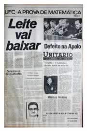 Página do jornal Unitário de julho de 1975