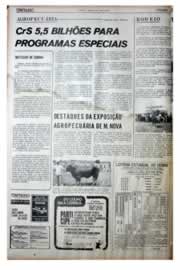 Página do jornal Unitário de julho de 1975