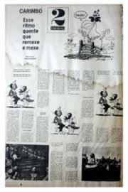 Página do jornal Unitário de julho de 1975