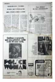 Página do jornal Unitário de julho de 1975
