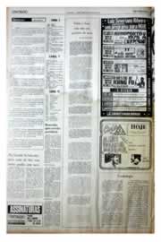 Página do jornal Unitário de julho de 1975