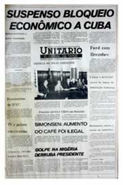 Página do jornal Unitário de julho de 1975