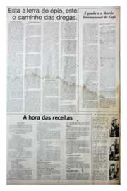 Página do jornal Unitário de agosto de 1975