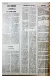 Página do jornal Unitário de agosto de 1975